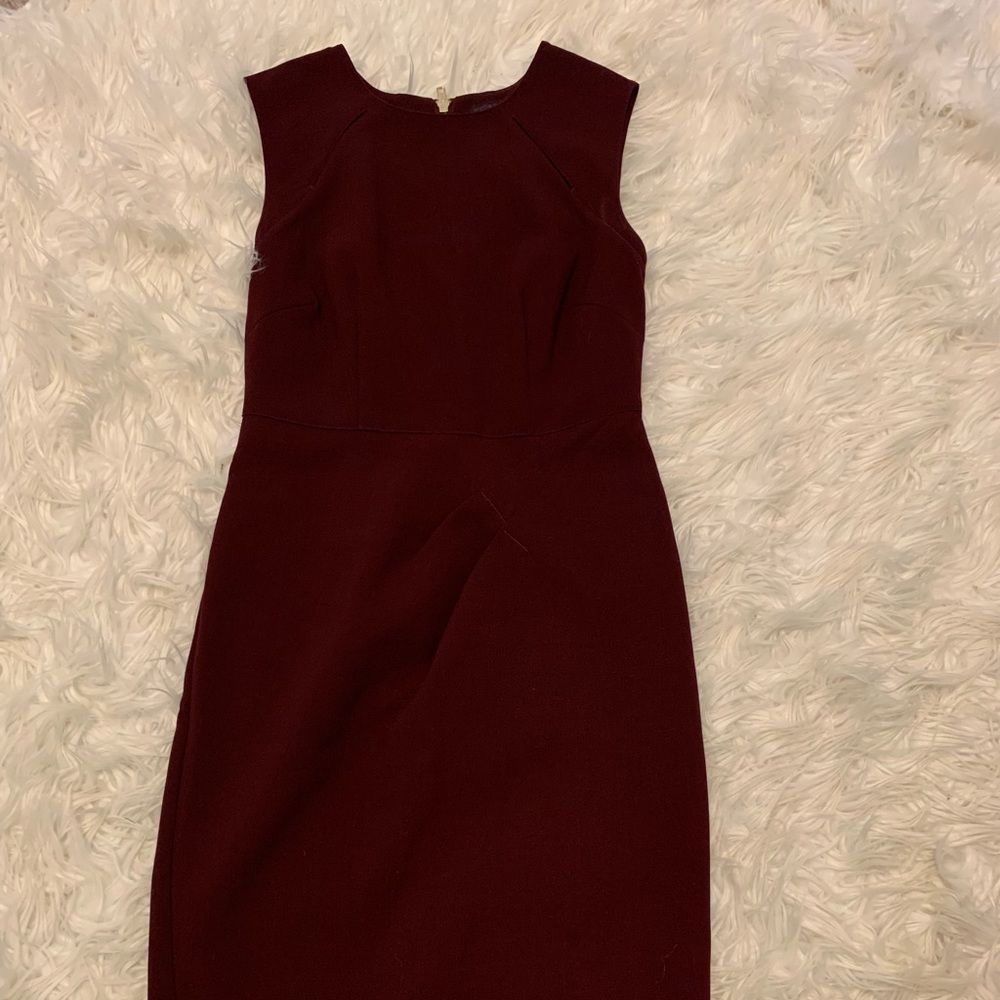Burgundy Dress